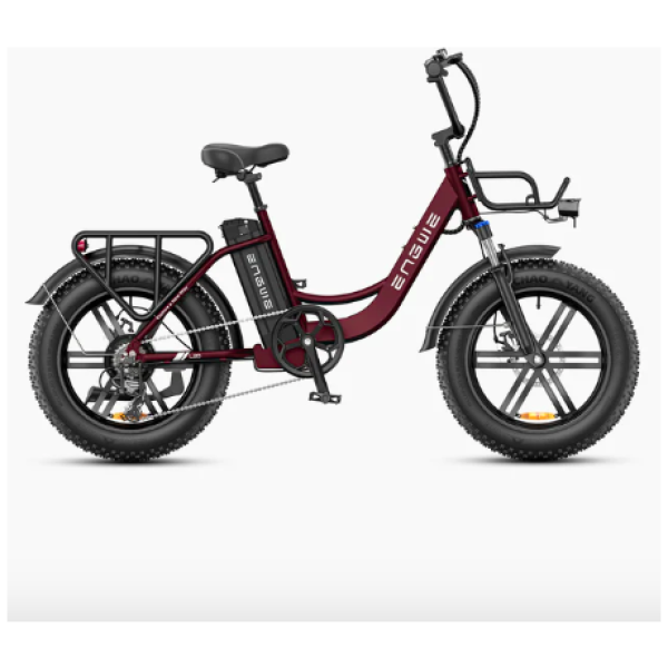 engwe-l20-boost-cervena-zboku Elektrický bicykel Engwe L20 Boost