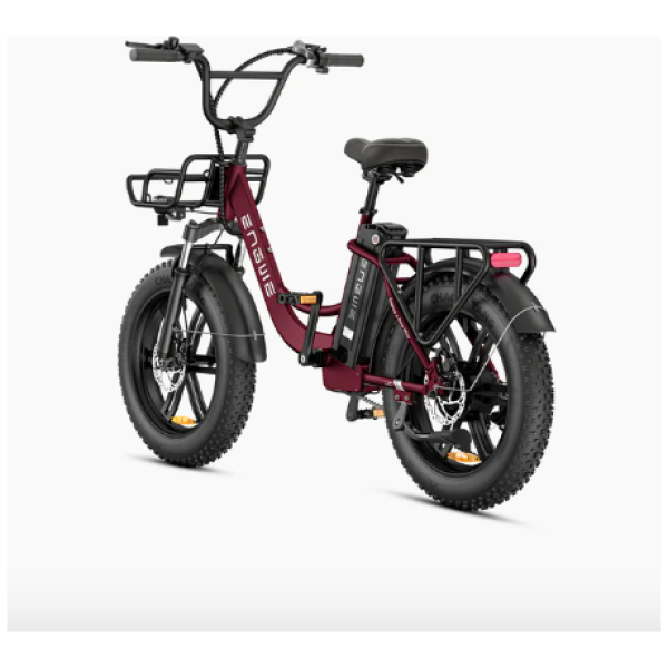 engwe-l20-boost-cervena-zozadu Elektrický bicykel Engwe L20 Boost