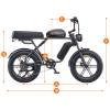 Elektrický bicykel Engwe M1