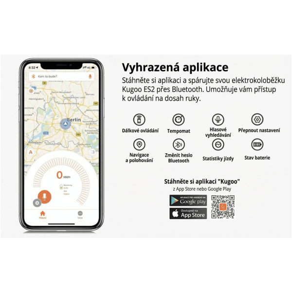 Elektrická kolobežka Kugoo ES2 smart