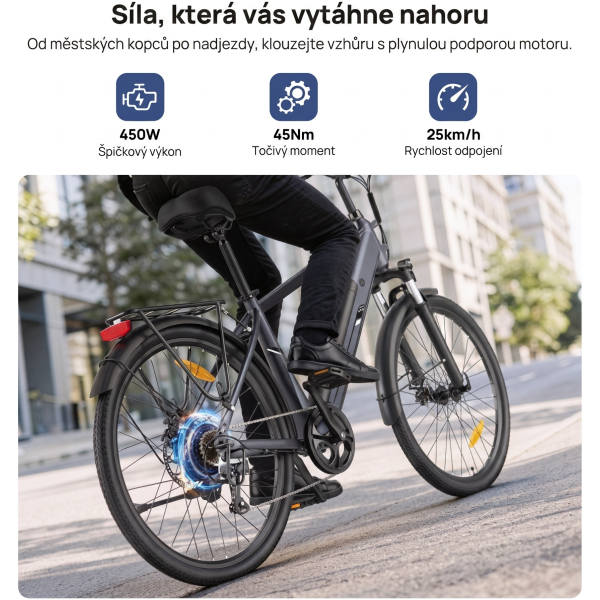 Elektricky bicykel Touroll J2