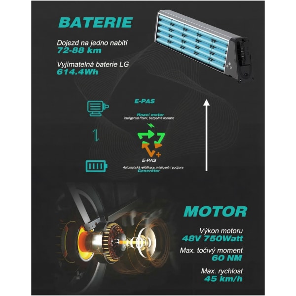 Elektrický bicykel Engwe Engine Pro 2.0