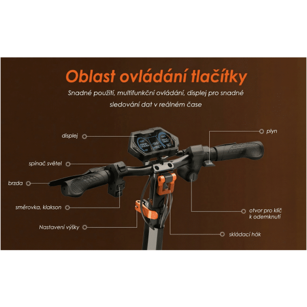 Elektrická kolobežka Kugoo KIRIN G2 PRO 45km/h 600W