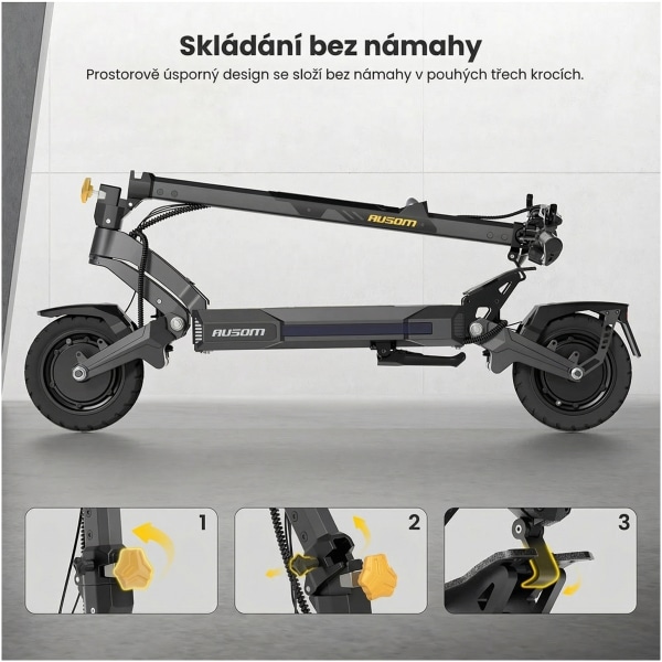 Elektrická kolobežka Ausom DT2 Pro