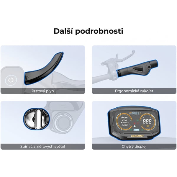 Elektrická kolobežka Ausom Gosoul 2 Pro
