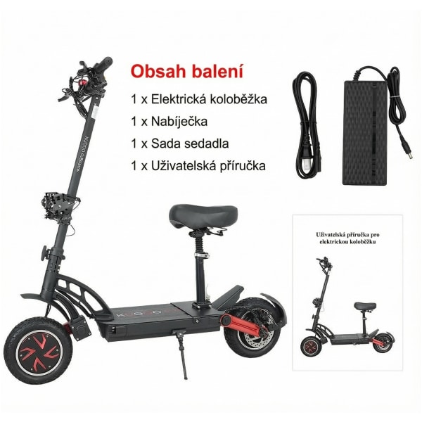 Elektrická kolobežka Kugoo G-Booster 55 Km/h 23AH