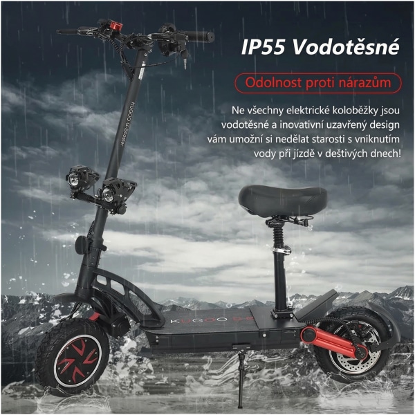 Elektrická kolobežka Kugoo G-Booster 55 Km/h 23AH