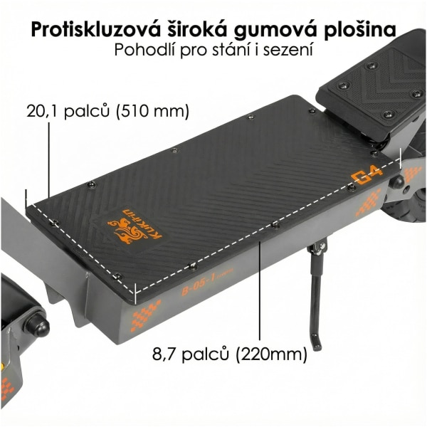 Elektrická kolobežka Kugoo KuKirin G4
