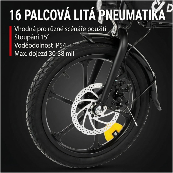 Elektrický bicykel Dyu A1F Pro