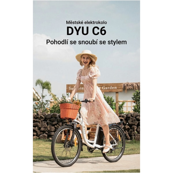 Elektrický bicykel DYU C6