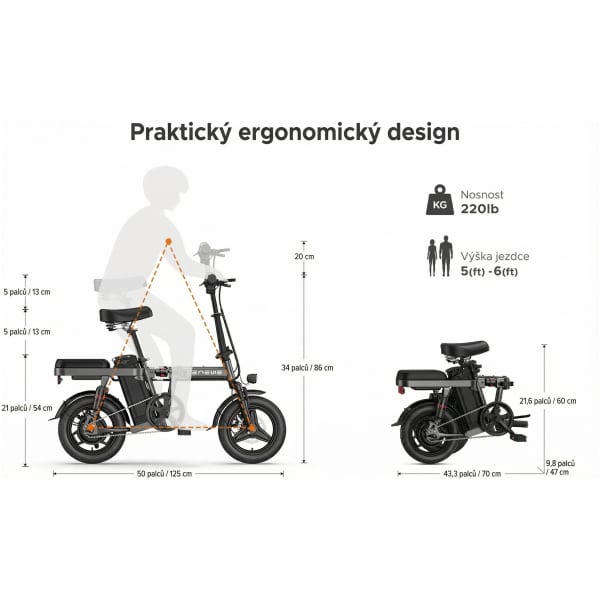 Elektrický bicykel Engwe T14