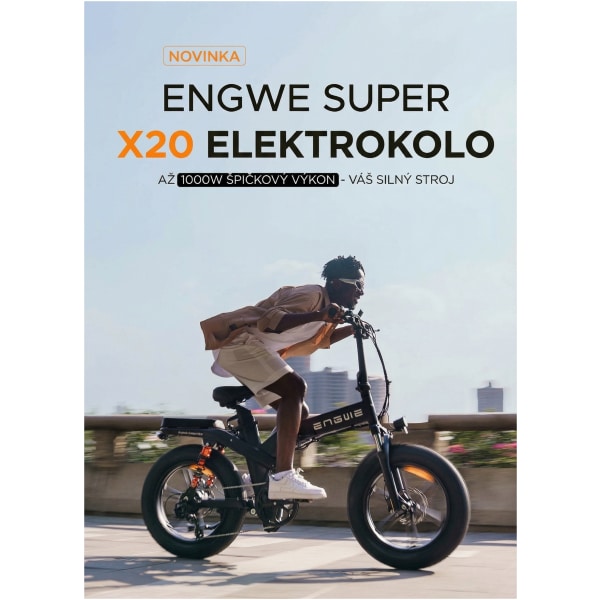 Elektrický bicykel Engwe X20