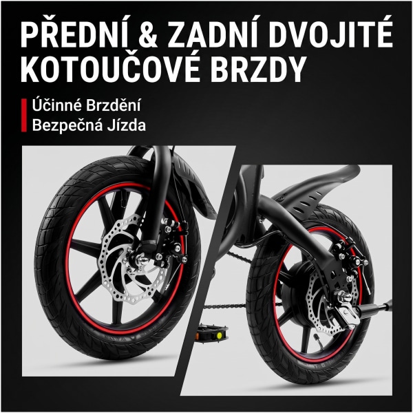 Elektrický bicykel DYU D3S
