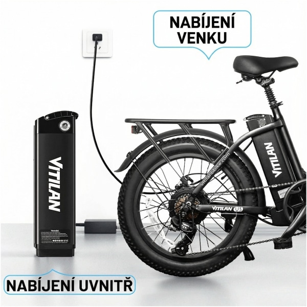 Elektrický bicykel Vitilan U3