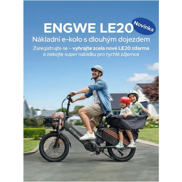 Elektrický bicykel Engwe LE20 Single battery
