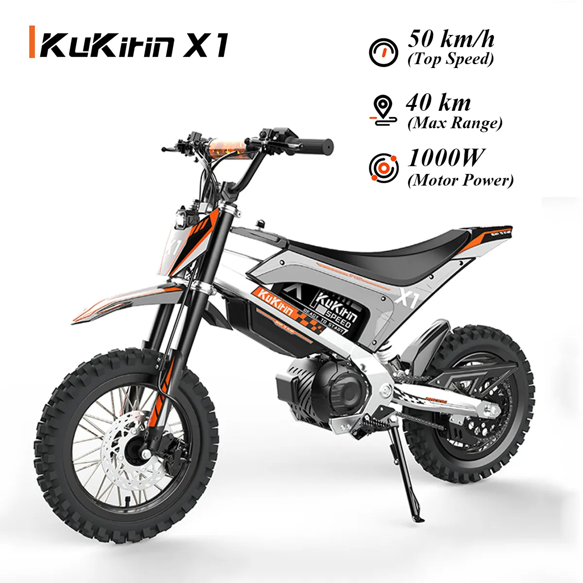 Elektrická terénna motorka KuKirin X1 – 1