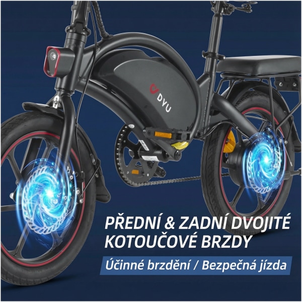 Elektrický mini bicykel DYU D3F