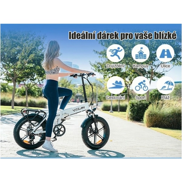Elektrický bicykel Vitilan V3