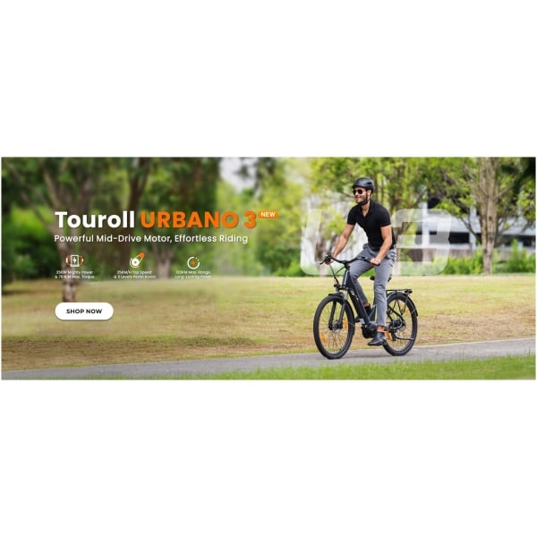 Elektrický bicykel Touroll Urbano 3