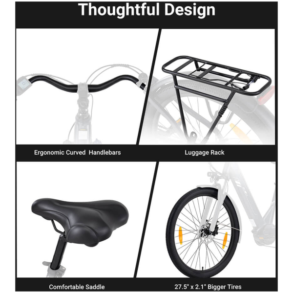 Elektrický bicykel Touroll Urbano 3